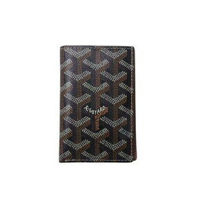 GOYARD Saint Pierre Card Holder Case Black Brown
